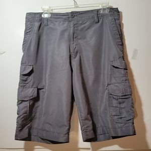 Iron CO men's Cargo shorts size 31 very light weight one small spot